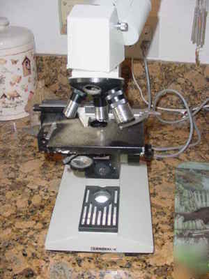 Zeiss jena laboval 4 binocular microscope vgc