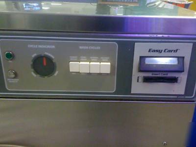 4 commercial washers machines, huebsch, 30 pound load