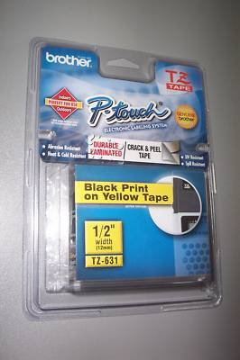 New brother p-touch TZ631 label 1/2