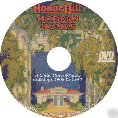 â™¥1908-1940 sears honor-bilt house homes plans catalogâ™¥