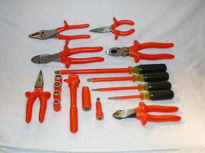 Cementex 17 piece tool kit w/ nylon folding carry pouch