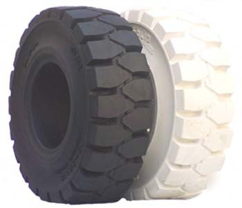 New 28X12.5-15 black solid forklift tires (2 tires)