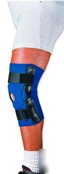 InvacareÂ® neoprene hinged knee support, ISG556NHKL