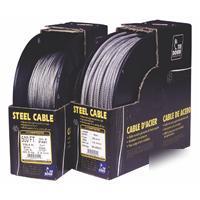 500FT 1/16 uncoated cable by tie down eng. 51411