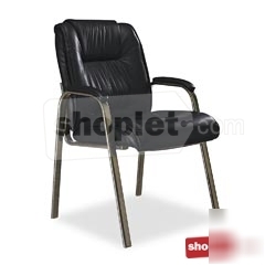 Tiffany industries guest chair with padded armrests