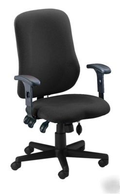Mayline contoured support chair gray 4019AG-g