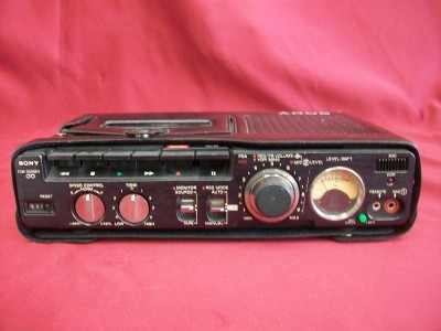 Sony tcm-5000EV pressman professional cassette recorder
