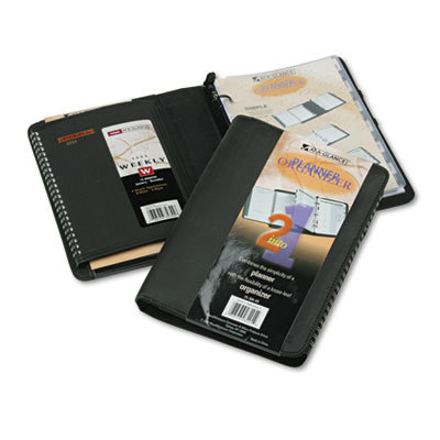 Weekly/monthly plannr organizer refillable 5 x 8, black