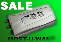DSO5200 pc usb digital oscilloscope 200MS/s 200MHZ 2CH 