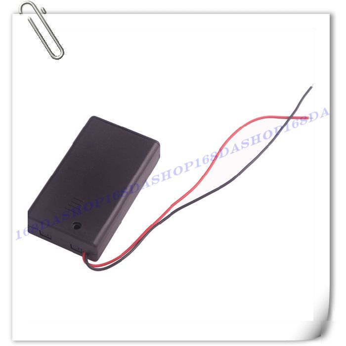 Battery case box holder for 3 aaa cells 4.5V 34-714