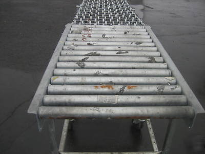 Nestaflex 376 conveyor , 26' long 3' high,rolling , hd
