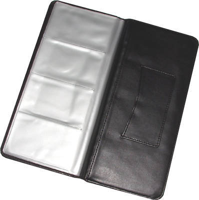 New 96 business card holder w/ pers. buss. cards pocket
