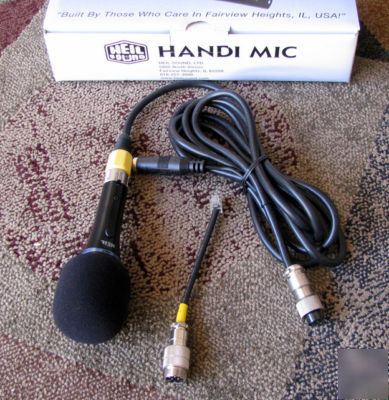 New heil handi microphone with ssb hm-5 element ( )