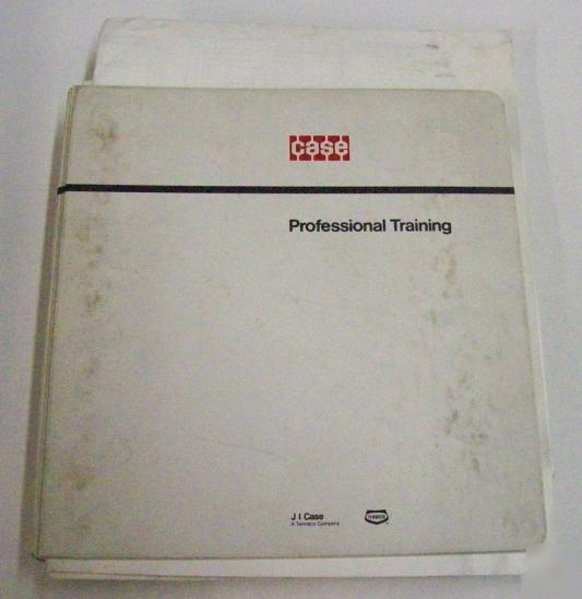 Case 1980S series 88 hydraulic/electric training manual