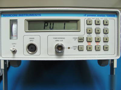 Marconi instruments 6960B rf power meter w/ opt 001