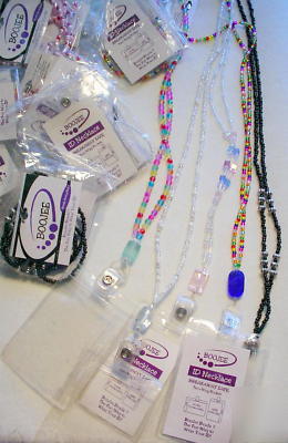 Professional or medical id holder necklace