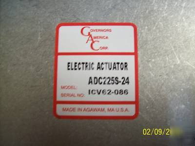 Electric actuator - throttle, valve, solenoid /c