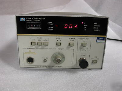 Hp / agilent 436A power meter with opt. 022 **on sale*