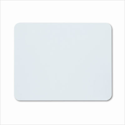 Krystalview desk pad with matte finish, 24 x 19, clear