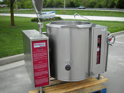 Southbend 40 gallon tilting gas steam kettle ktlg-40