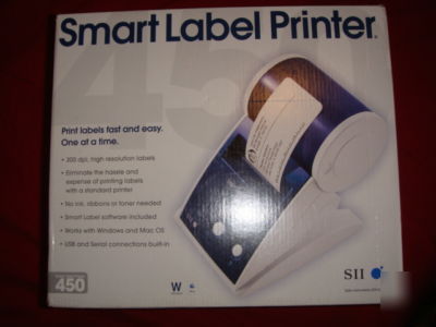New seiko smart label printer slp-450 thermal * *