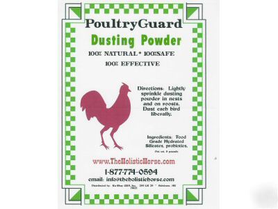 Poultryguard eliminate lice&mites naturally all natural