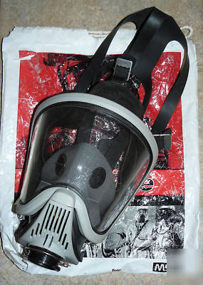 New msa ultra elite niosh 7-935-3 large cbrn gas mask