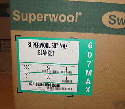 New thermal ceramics superwool 607 insulation blanket 