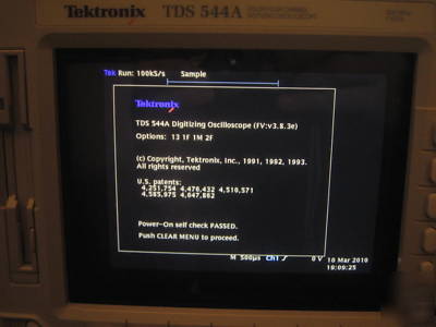 Tektronix TDS544A - board-level refurbished - warranty