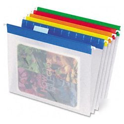 New easyview™ poly hanging folders, 1/5 cut ass...