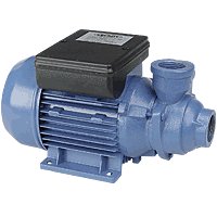 Cast iron clear water pump â€” 720 gph, 1/2 hp, 1IN.