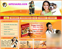 Doggy health care website busines sell+ adsense