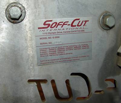 Soff cut g 2000 9 hp honda 10