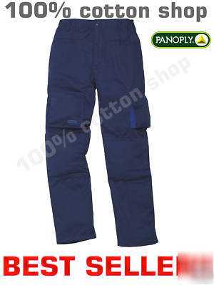 2 x pair panoply MACH2 trousers free kneepads navy xxl