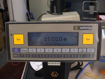 Sartorius FC12CCE-sx lab scale 12 kg explosion proof 