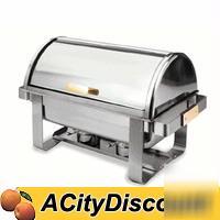 8 qt carlisle chafing dish electric roll-top chafer