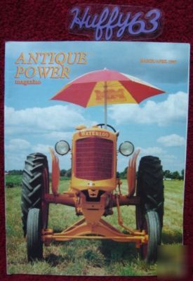 March april 1997 antique power magazine antique tractor