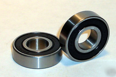 (10) 6001-2RS sealed ball bearings, 12 x 28 mm, 12X28 