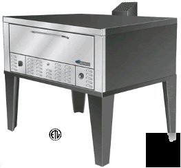 New peerless CW200 double deck pizza oven gas