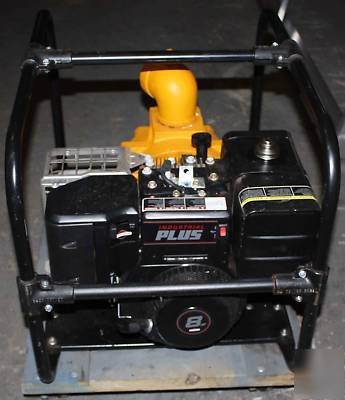 Teel trash pump - 8 hp b&s motor - 3 inch port