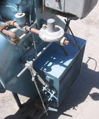 Webster 400 hp natural gas burner