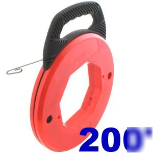 200 foot electrician fish tape wire and cable puller