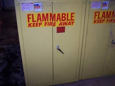 Eagle flammable 55 gal. manual safety cab