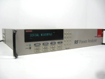 Keithley 2800 power analyzer rf selective meter
