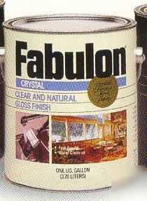 Fabulon crystal 2 two component - satin gallon- non yel