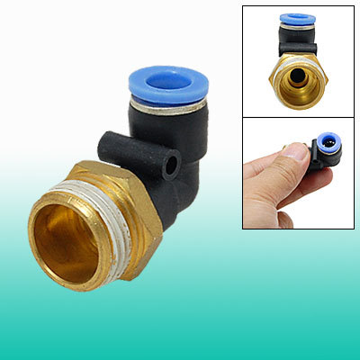 8 x 20MM l push in to connect male elbow quick fittings