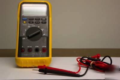 Fluke 85 iii multimeter - calibrated and certified 