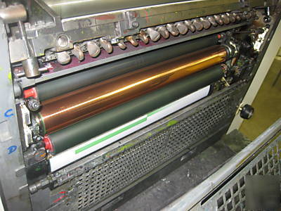 Komori sprint ii 228 28 inch 2-color offset print press