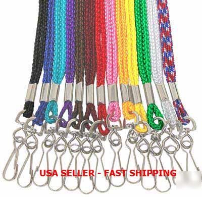 New lot 100 brand neck lanyards with strap nylon style