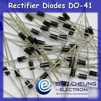 1N4004 200PCS rectifier diodes do-41
